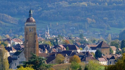 Arbois town in France