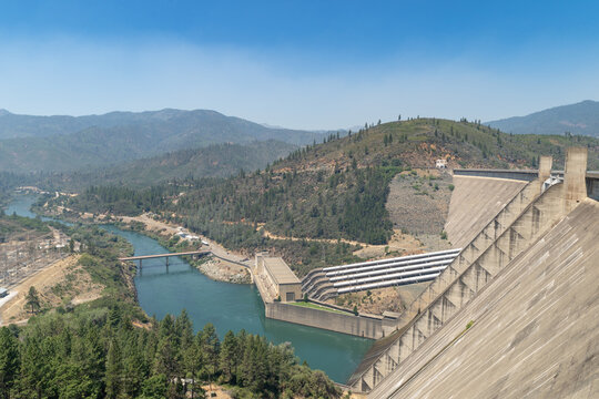 Shasta Dam View From Top