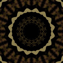 Beautiful motif with floral concept