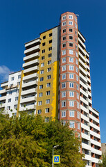 Construction of new skyscraper