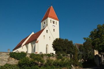 Fototapeta na wymiar Church in Neukirchen an der Wild, Lower Austria, Europe 