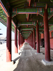 Old architecture in the capital of Korea