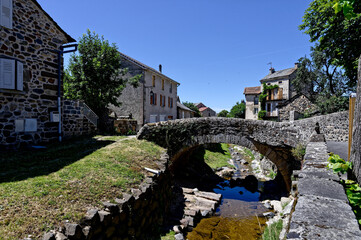 Fototapeta na wymiar Saint-Julien-Chapteuil, Haute-Loire , Auvergne, Auvergne-Rhône-Alpes, France 