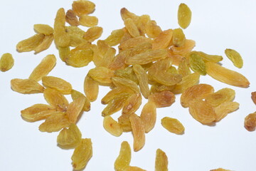 A raisin is a dried grape. Raisins are produced in many regions of the world and may be eaten raw or used in cooking, baking, and brewing