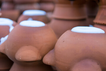 clay pots