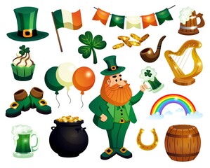 Saint Patricks Icon Set