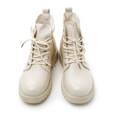 women's boots on white background