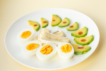 healthy food, breakfast, healthy lifestyle, diet, lifestyle, eggs, avocado