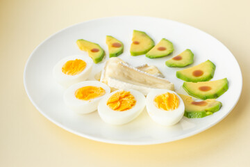 healthy food, breakfast, healthy lifestyle, diet, lifestyle, eggs, avocado
