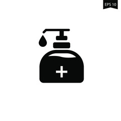 hand soap isolated on white background