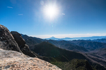 Fuji beyond Mizugaki trails