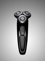 electric shaver isolated on gray