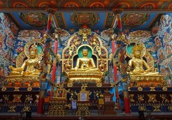 Naklejka premium Padmasambhava Buddhist Vihara,karnataka