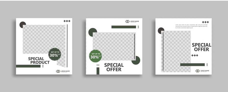 Modern Social Media banner template can be edited. Anyone can use this design easily. Promotional web banners for social media. Elegant sale and discount promo - Vector. - Powered by Adobe