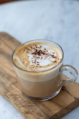 cup of cappuccino
