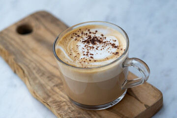 cup of cappuccino