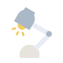 stand light icon logo with flat illustration style vector. great for use web, mobile app, pattern, design etc.