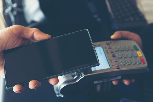 smart payment digital on mobile smartphone