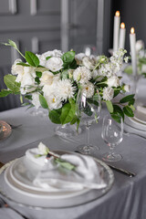 wedding table decoration