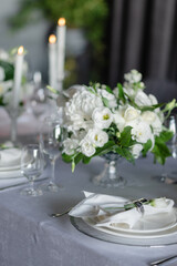 wedding table decoration
