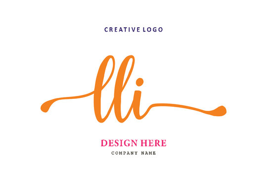 LLI lettering logo is simple, easy to understand and authoritative
