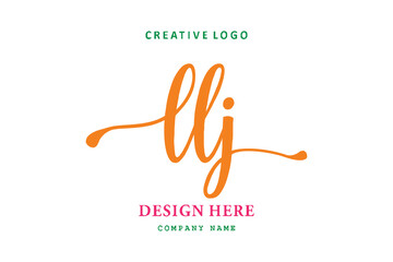 LLJ lettering logo is simple, easy to understand and authoritative