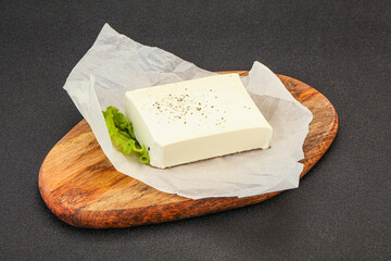 Greek cheese feta, still-life