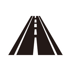 road icon vector illustration sign