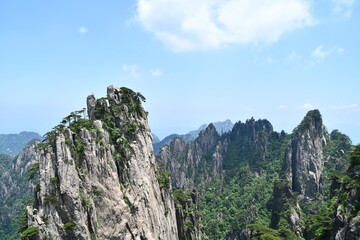 View on the Huangshan panorama, China
