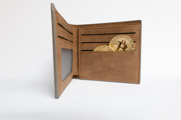 Bitcoins in a wallet payment coin