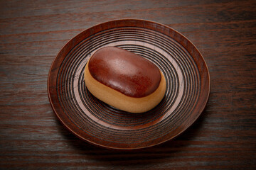 和菓子の栗饅頭