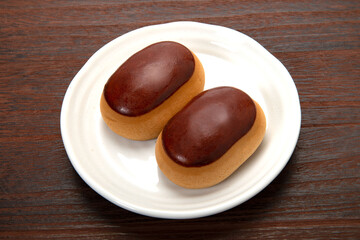 和菓子の栗饅頭