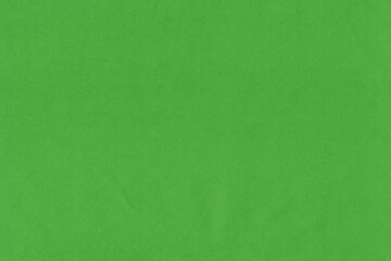 Clean green retro paper background. Vintage cardboard texture. Grunge paper for drawing. Simple blank fabric pattern.