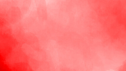 red background with watercolor