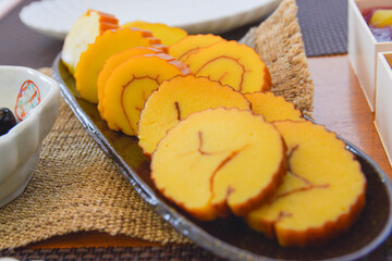 お正月の伊達巻