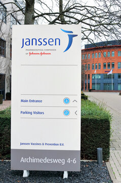 Janssen Vaccines Facilties At Leiden Bio Sience Park, Producer Of The First One-shot Covid Vaccine.