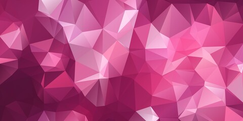 Pink Triangle Background