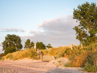 sonnenaufgang Strand Pelzerhaken X