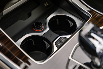 Cup holder in new modern car