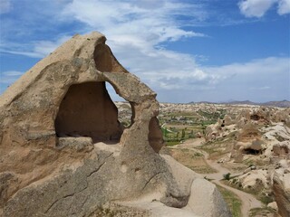 Arche en pierre &agrave; G&ouml;reme en Cappadoce en Turquie