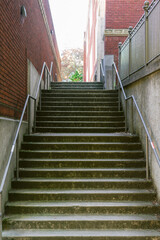 staircase in the building