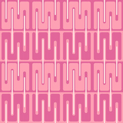 Simple abstract seamless pattern - decorative accent for any surfaces.