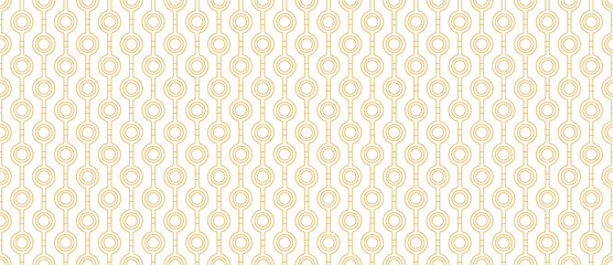 70's retro seamless wallpaper pattern material / vector illustration