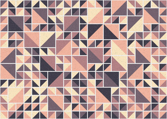 Abstract Geometric Pattern generative computational art illustration