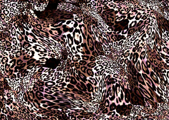 leopard skin texture	
