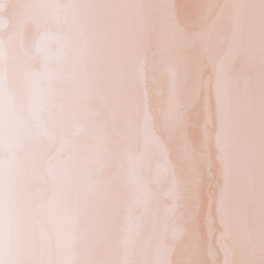 Creamy ink and watercolor texture on white paper background. Gradient paint strokes and decalcomania effect. Hand-painted gouache abstract image. Mess on the canvas.