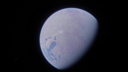 Planets and galaxy, science fiction wallpaper. Beauty of deep space. Billions of galaxy in the universe Cosmic art background
