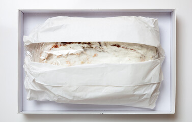 Christstollen, seasonal Christmas festive pastry dessert