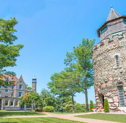 The Dove-Cote Boldt Castle on Heart Island USA