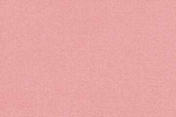 Clean red retro paper background. Vintage cardboard texture. Grunge paper for drawing. Simple blank fabric pattern.